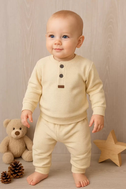 2' Lİ ERKEK BEBEK TAKIM % 100 PAMUK
